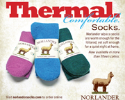 Norlander Alpaca Socks Magazine Ad